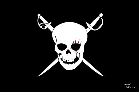 Pirate Flag Wallpaper - WallpaperSafari