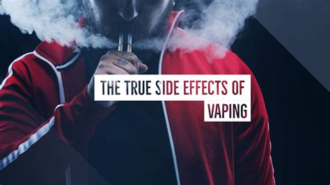 Eleven Serious Side Effects of Vaping Nicotine - Origin Of Idea