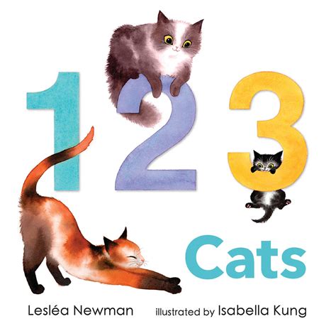 1 2 3 Cats: A Cat Counting Book by Lesléa Newman | Goodreads