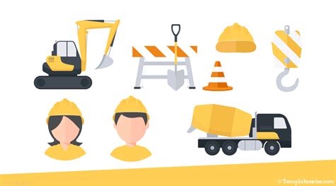 Construction Icons for PowerPoint - Templateswise.com