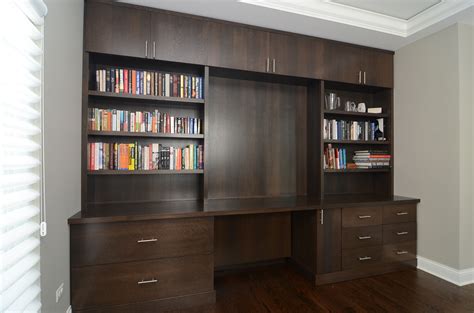 Wall Units with Desk and Bookcase plus Cabinets – HomesFeed