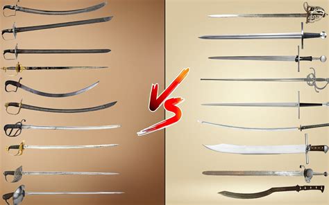 Sword vs Saber: Differences, Types, Design, History and Combat