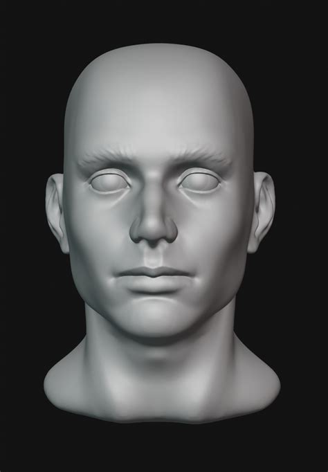 Blender Character Modeling, Zbrush, Anatomy Sculpture, Blender Models, Simple Face, Model Body ...