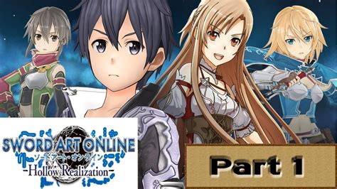 Sword Art Online Hollow Realization Walkthrough Part 1 - YouTube