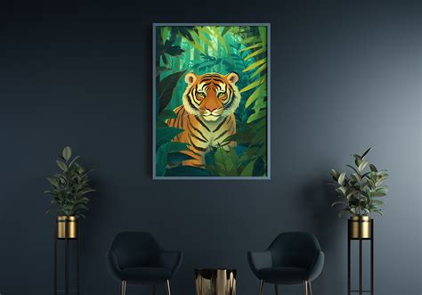 Tiger Graphic by Wanda Design · Creative Fabrica