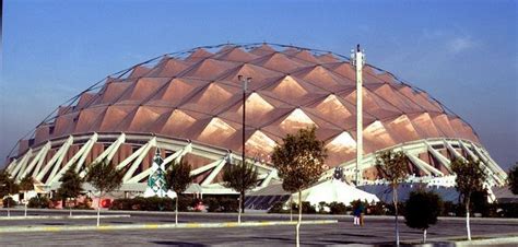 Palacio de los Deportes para los Juegos Olímpicos de México celebrados en 1968, | Opera house ...