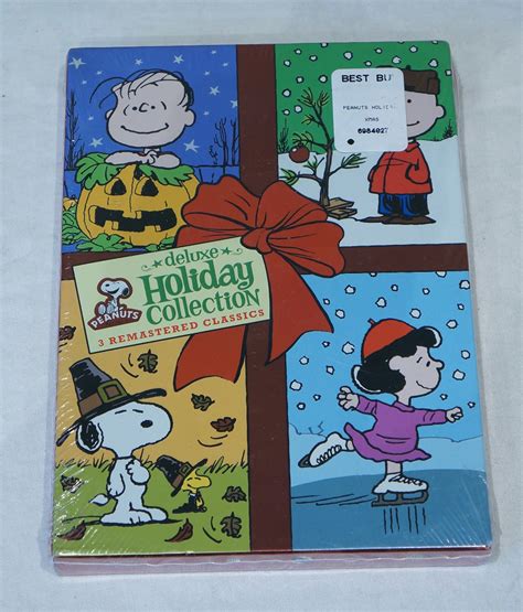 PEANUTS DELUXE HOLIDAY COLLECTION DVD NEW / SEALED