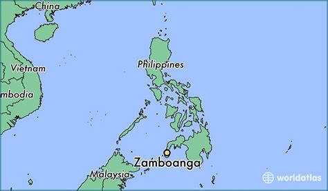 Where is Zamboanga, The Philippines? / Zamboanga, Zamboanga Peninsula Map - WorldAtlas.com ...