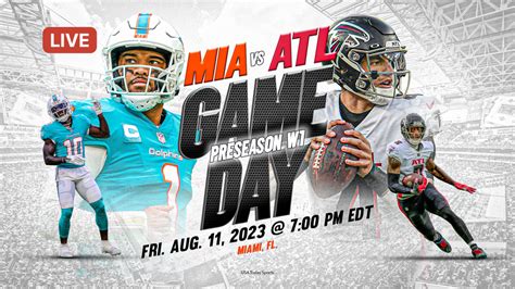 Falcons vs. Dolphins live stream: TV channel how to watch