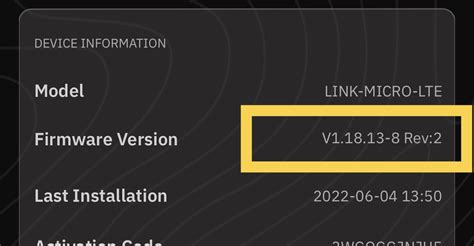 Which REV ID should I use to update firmware for Link Micro LTE ? | SpypointHelp - SpypointHelp