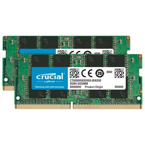 Crucial SO-DIMM DDR4 32 Go (2 x 16 Go) 3200 MHz CL22 (CT2K16G4SFRA32A) - Achat Mémoire PC ...