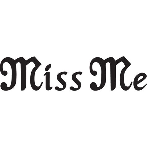 Miss Me logo, Vector Logo of Miss Me brand free download (eps, ai, png, cdr) formats