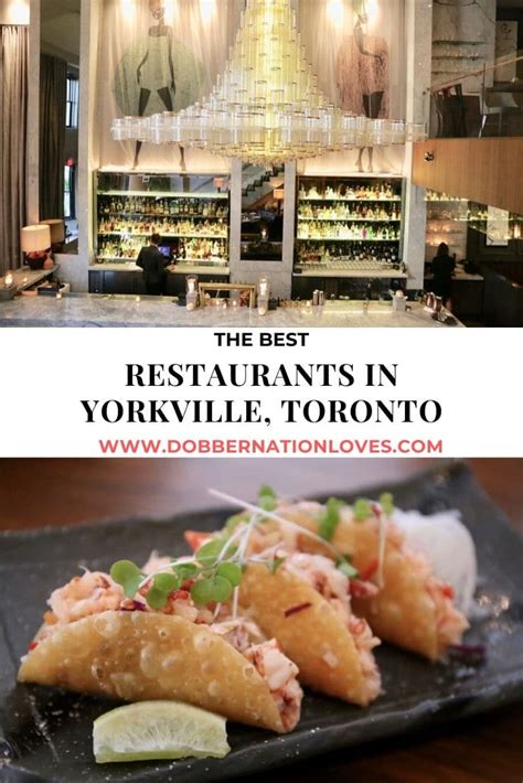 [UPDATED 2024] Best Restaurants in Yorkville Toronto