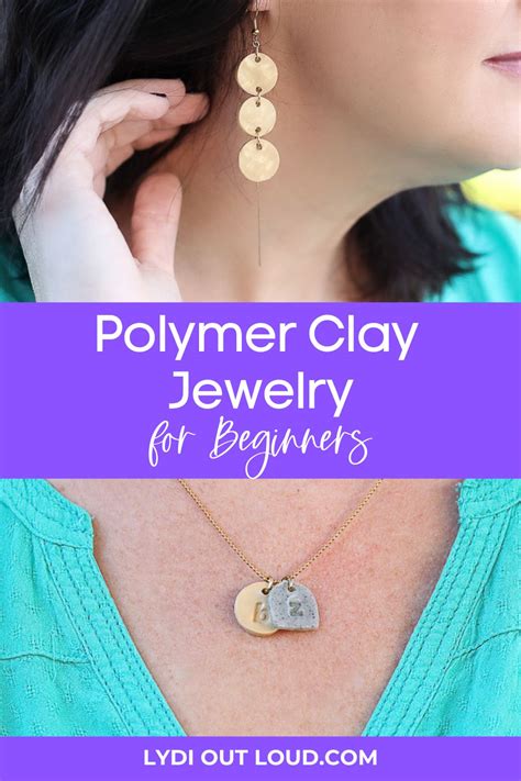 How to Make Polymer Clay Jewelry for Beginners - Lydi Out Loud