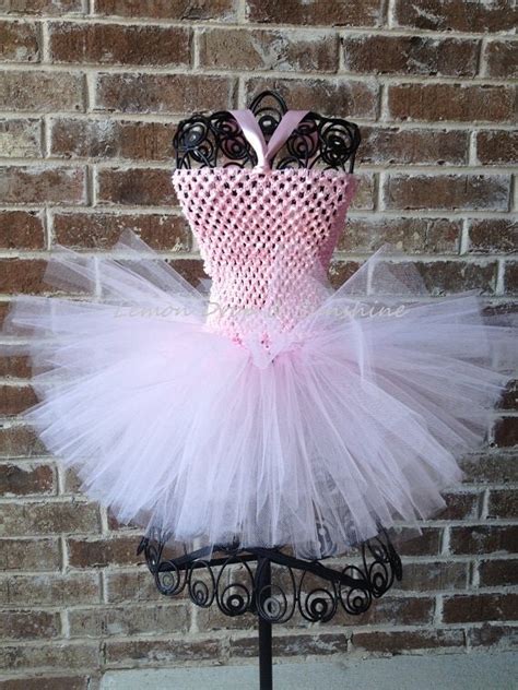 Items similar to Light Pink Tutu Dress - Princess tutu dress - Baby ...