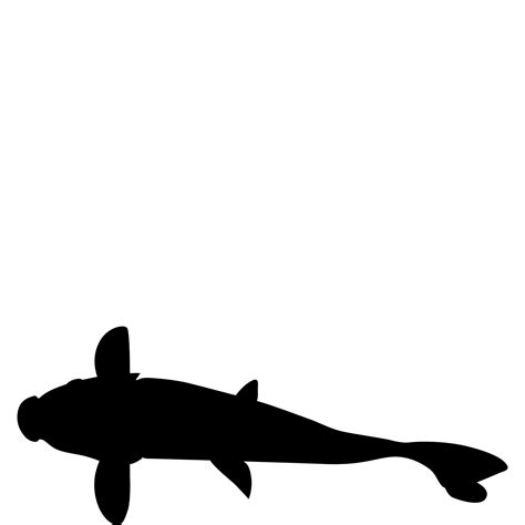 Koi Fish Silhouette at GetDrawings | Free download