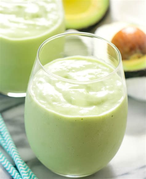 Sweet Avocado Smoothie (4 Ingredients) - Kirbie's Cravings