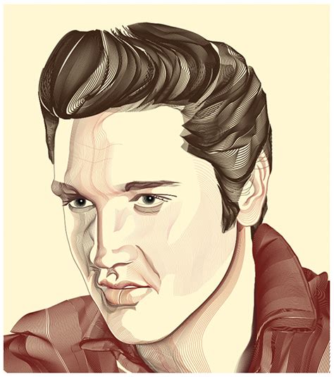 Vector Lines Portrait on Behance