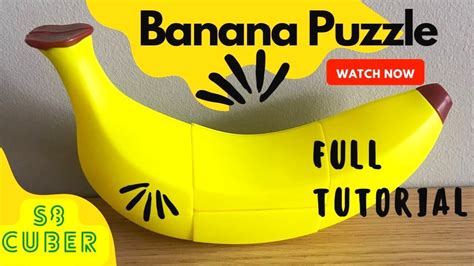 Solving the Banana Rubik's cube | 2x2x3 Fruit - Banana puzzle tutorial - YouTube