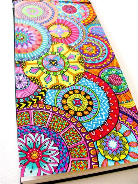 So colorful! | Zentangle art, Art drawings, Mandala art