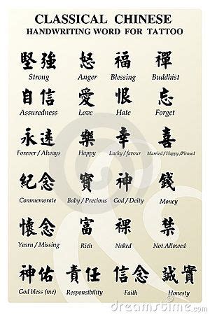 blessing chinese symbol