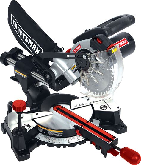 Craftsman Craftsman 7 1/4-Inch Sliding Compound Miter Saw - Tools ...