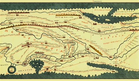 Mappedimappe: Tabula Peutingeriana