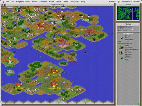 Civilization 2 scenarios - kumdir