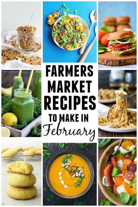 15 Farmers market recipes to make in February | Rhubarbarians