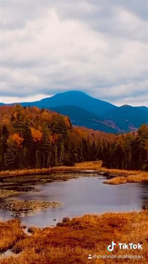 Lake Placid NY Fall Foliage [Video] in 2020 | Fall foliage road trips ...