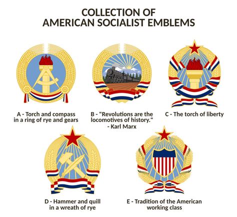 Collection of American Socialist Emblems by Strigon85 on DeviantArt