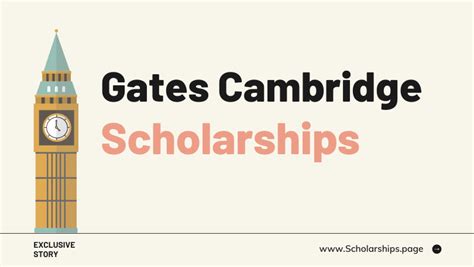 Fully-funded Gates Cambridge Scholarships 2022-2023 for Students | Scholarships