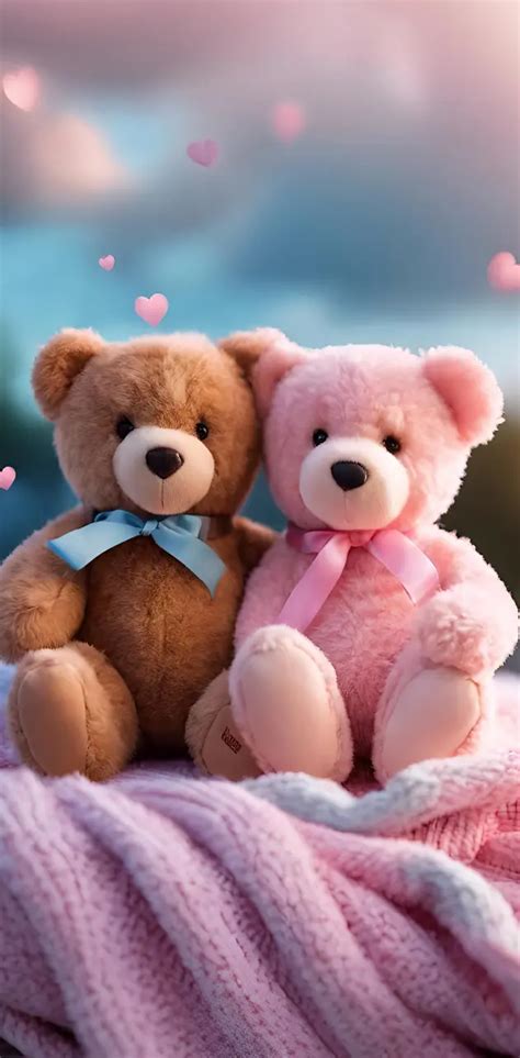 cute couple teddy bear wallpaper by YiamPoo - Download on ZEDGE™ | 1fb5