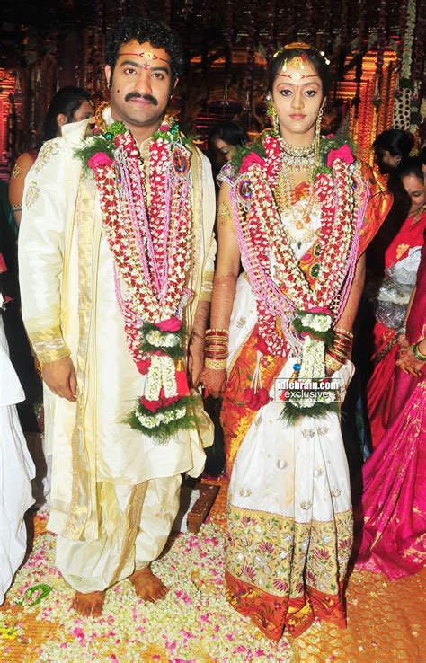 cute photos: Jr NTR and Lakshmi Pranathi Wedding Photos