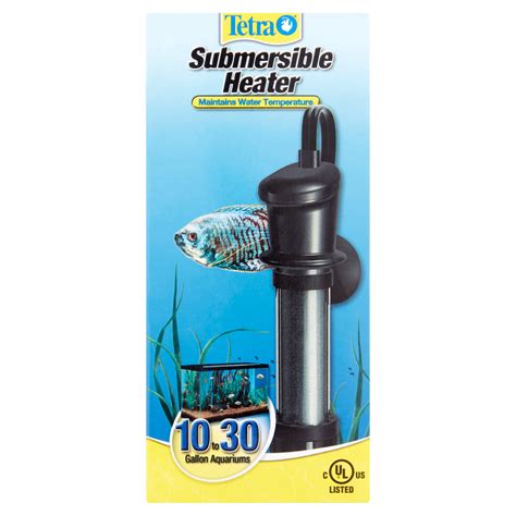 Tetra Submersible Aquarium Tank Heater, 10-30 Gallon, 100 Watts ...