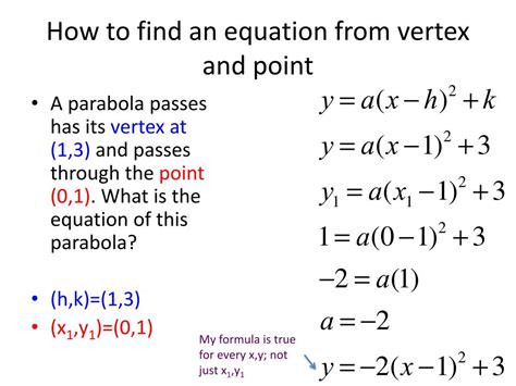 PPT - Vertex Form PowerPoint Presentation, free download - ID:2384030