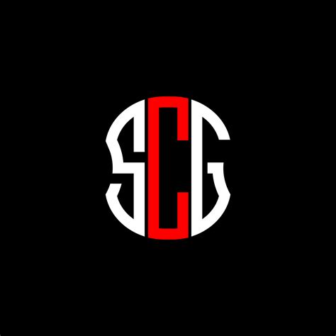 SCG letter logo abstract creative design. SCG unique design 14267022 ...