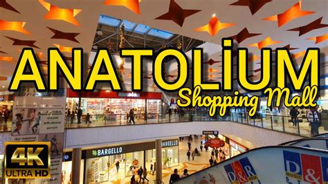 [4K] Anatolium Shopping Mall in Ankara Turkey - YouTube