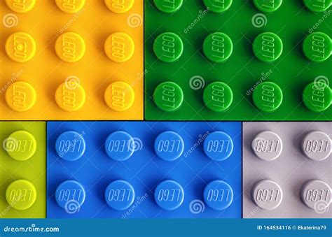 Backgrounds of Different Colors Lego Baseplates Editorial Photo - Image ...