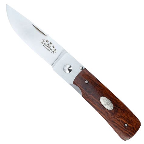 Fallkniven RL1di Elmax Steel Desert Ironwood Handle Folding Knife | The Grit