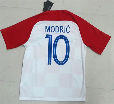 Modric Croatia Home Football Jersey New Season 2018-19 kit online India ...