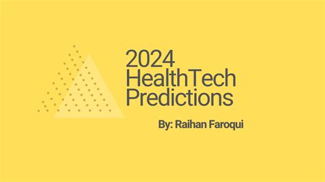 My HealthTech 2024 Predictions