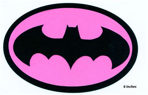 Batgirl Symbol Logo Scrapbook Die-cut