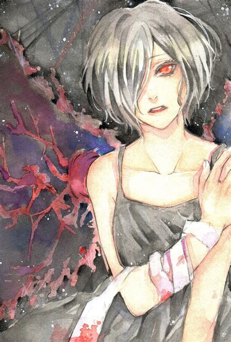 touka- watercoloured - Del | Tokyo ghoul, Tokyo ghoul anime, Touka kirishima