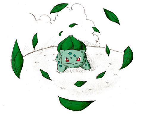 Bulbasaur's Razor Leaf by bluekensou on DeviantArt