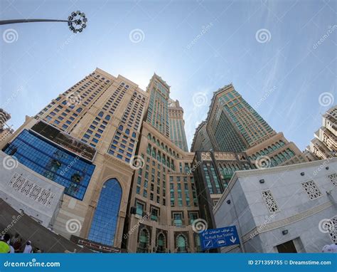 The Abraj Al Bait, Also Known As the Clock Towers. Editorial Image ...