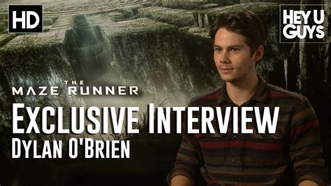 Dylan O'Brien Exclusive Interview - The Maze Runner - YouTube