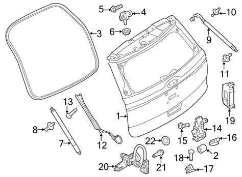 Ford Police Interceptor Utility Liftgate Control Module. Explorer. Police - BB5Z14B291D | Sheehy ...