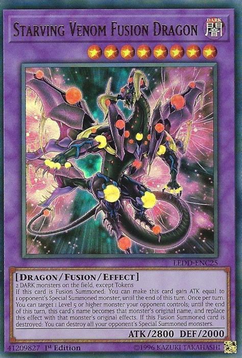 Starving Venom Fusion Dragon - Legendary Dragon Decks - YuGiOh