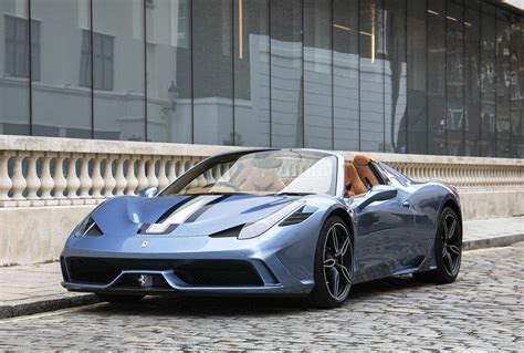 Ferrari 458 Speciale Aperta: un esemplare Azzurro California in vendita ...